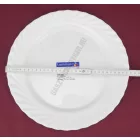 Trianon lapostányér 30,5 cm, opálüveg