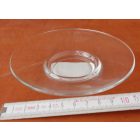 Voluto kávéscsésze alj, 12 cm, temperált üveg