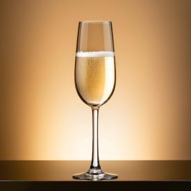 Sardinia pezsgőspohár, 220 ml, üveg