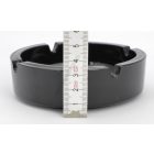 Hamutartó 10,5 cm fekete üveg