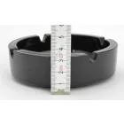 Hamutartó 10,5 cm fekete üveg