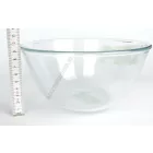 Hőálló jénai tál, salátás üvegtál 1,6 liter, Simax