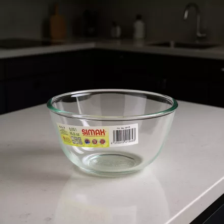 Simax Hőálló jénai kocsonyás tál edény 0,5 liter
