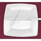 Victoria lapostányér 28 cm szögletes, porcelán