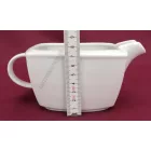 Victoria szószostálka 400 ml szögletes, porcelán