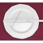 Mercury lapostányér 28 cm porcelán