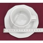 Mercury cappuccino csésze+alj 14 cm 150 ml, porcelán