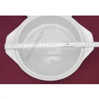 Mercury levestál+fedő 3 liter, porcelán