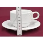 Arcadia cappuccino csésze+alj, porcelán 150 ml