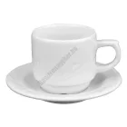 Arcadia kávéscsésze+alj, 80 ml, porcelán