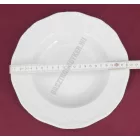 Afrodyta mélytányér 22,5 cm 300 ml, porcelán