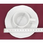 Afrodyta kávéscsésze+alj 100 ml porcelán