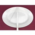 Kaszub sültes tál 30 cm ovális porcelán