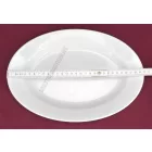 Kaszub sültes tál 30 cm ovális porcelán