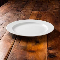 Kaszub sültes tál 38 cm ovális, porcelán
