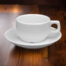 Kaszub kávéscsésze + alj 90 ml, porcelán