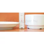 Kaszub kávéscsésze + alj 90 ml, porcelán