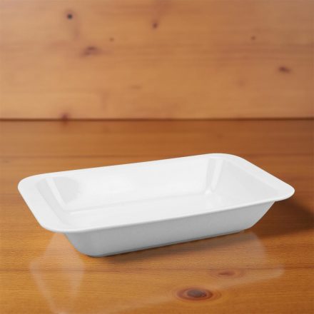 Lubiana sütőtál, szögletes, 30 cm, porcelán