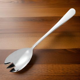   Lana saláta szervírozóvilla 18/0 rozsdamentes, 4 mm vastag