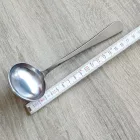 Lana pörköltes merőkanál, 18,3 cm, 18/0 rozsdamentes, 4 mm vastag