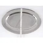 Tálca, ovális, 40 cm, vastagság 0,4 mm