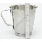 Mérőkancsó, 500 ml, mértékjeles, rozsdamentes