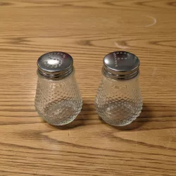 2 részes só-, borsszóró