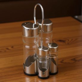 Asztali patika 5 részes, rozsdamentes