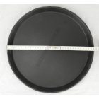 Csúszásmentes tálca, gumírozott, 35,5 cm kerek