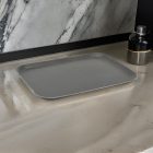 Csúszásmentes tálca, gumirozott, 36×46 cm szögletes