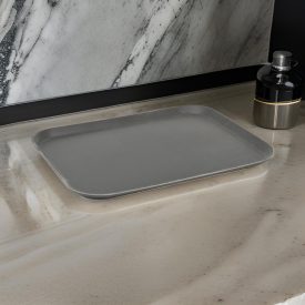 Csúszásmentes tálca, gumirozott, 36×46 cm szögletes