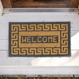 Lábtörlő 40×60 cm kókusz+gumi négyszögletes