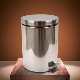 Pedálos szemetes 5 liter, kivehető vödörrel