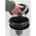 Pedálos szemetes 5 liter, kivehető vödörrel