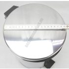 Pedálos szemetes 5 liter, kivehető vödörrel