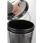 Pedálos szemetes 30 liter, kivehető vödörrel