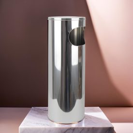 Álló hamuzó hulladéktartóval 57,8 cm, rozsdamentes