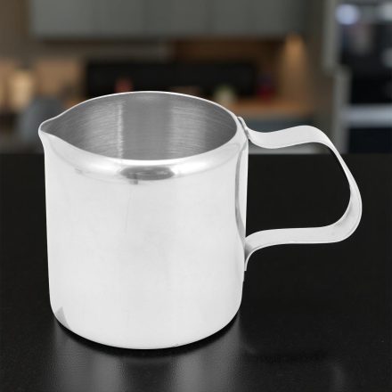 Tejkiöntő 85 ml, füles, rozsdamentes