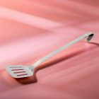 Lapátkanál, perforált, 8×50 cm, rozsdamentes