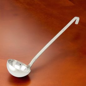   Merőkanál, 200 ml, űrmértékjelölt, nyélhossz: 34 cm, átmérő: 9 cm