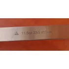 Merőkanál, 330 ml, űrmértékjelölt, nyélhossz: 40 cm, átmérő: 11 cm