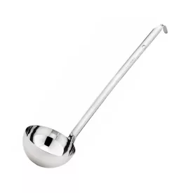   Merőkanál, 350 ml, űrmértékjelölt, nyélhossz: 33 cm, átmérő: 11,5 cm