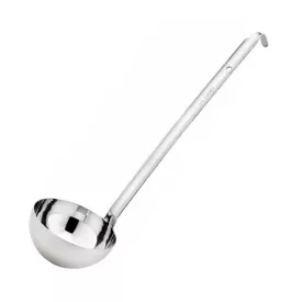  Merőkanál, 400 ml, űrmértékjelölt, nyélhossz: 33 cm, átmérő: 11,5 cm