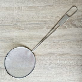 Hableszedő kanál, 20x42 cm, rozsdamentes