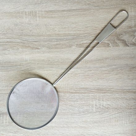 Hableszedő kanál, 20x42 cm, rozsdamentes