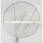 Fritou, fritőz kanál, átmérő: 25 cm, teljes hossz: 66 cm, rozsdamentes