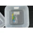 GN edény, 1/6 100 mm, 1,7 l, légmentesen záró fedővel, polipropilén 