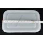 GN edény, 1/4 150 mm, 4,3 l, légmentesen záró fedővel, polipropilén 