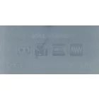 GN edény, 1/4 150 mm, 4,3 l, légmentesen záró fedővel, polipropilén 