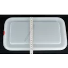 GN edény, 1/3 150 mm, 6 l, légmentesen záró fedővel, polipropilén